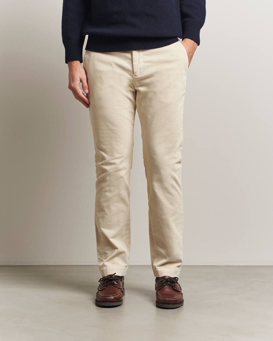 Herre | Bukser | Morris | Jeffrey Cord Chinos Off White