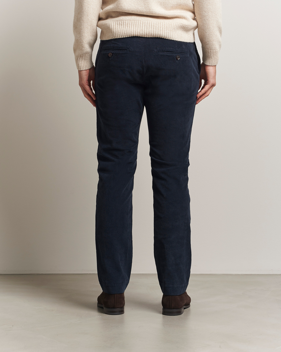 Herre | Bukser | Morris | Jeffrey Cord Chinos Navy