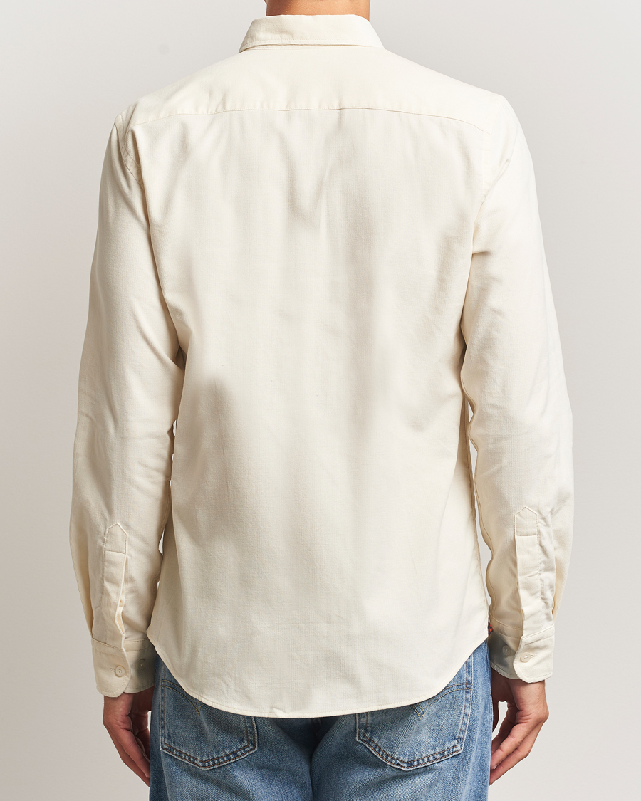 Herre | Skjorter | Morris | Douglas Corduroy Shirt Off White