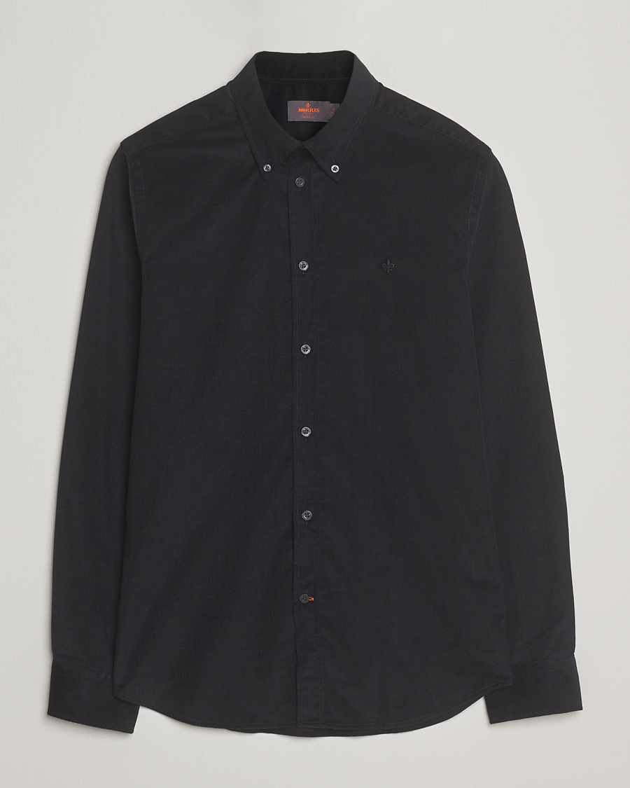 Herre | Skjorter | Morris | Douglas Corduroy Shirt Grey