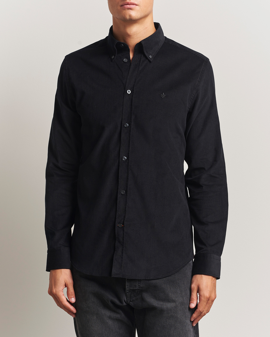 Herre | Skjorter | Morris | Douglas Corduroy Shirt Grey