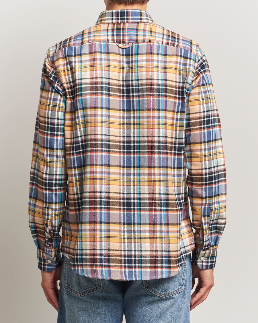 Herre | Skjorter | Morris | Happy Tartan Check Shirt Yellow