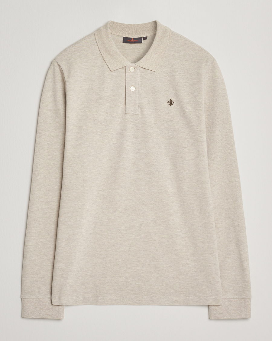Herre | Trøjer | Morris | Camden Long Sleeve Polo Shirt Khaki