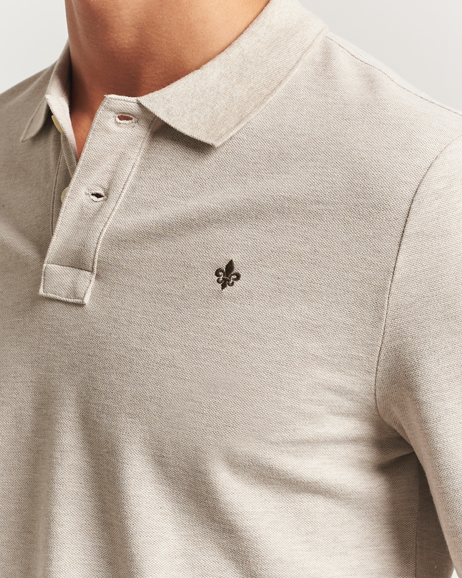 Herre | Trøjer | Morris | Camden Long Sleeve Polo Shirt Khaki