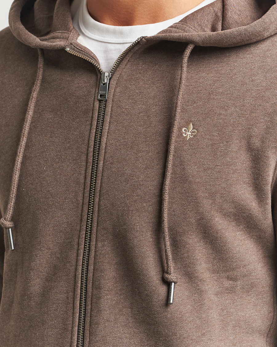 Herre | Trøjer | Morris | Brandon Lily Full Zip Hoodie Brown
