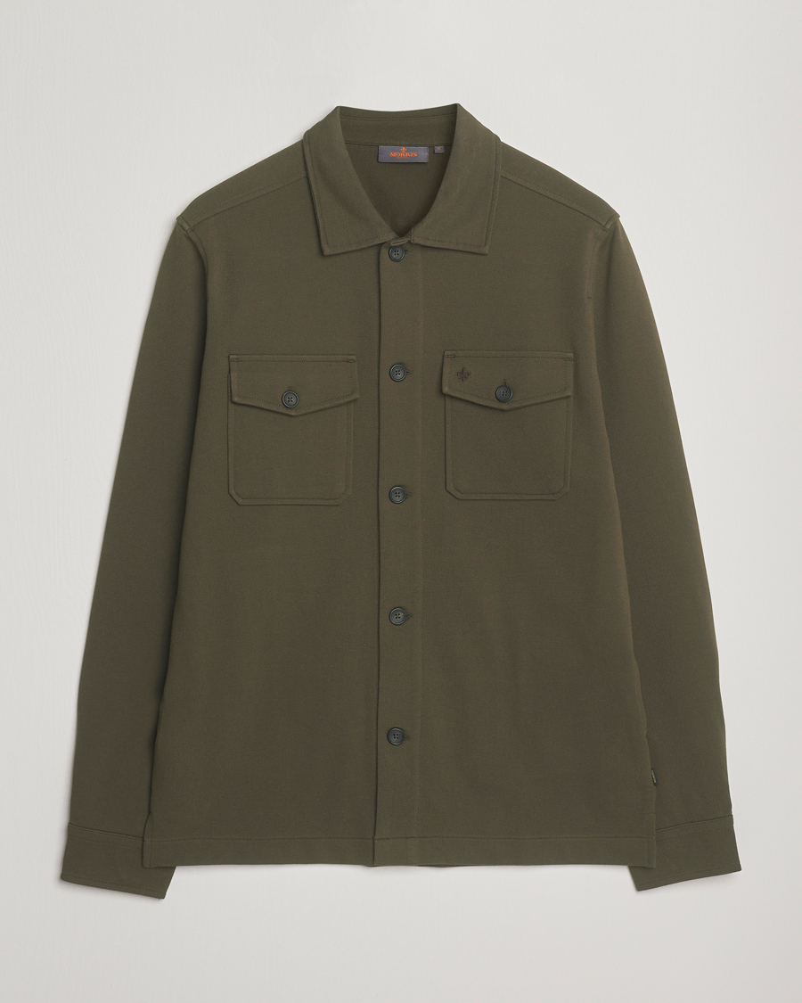 Herre | Skjorter | Morris | Andrew Jersey Overshirt Brown