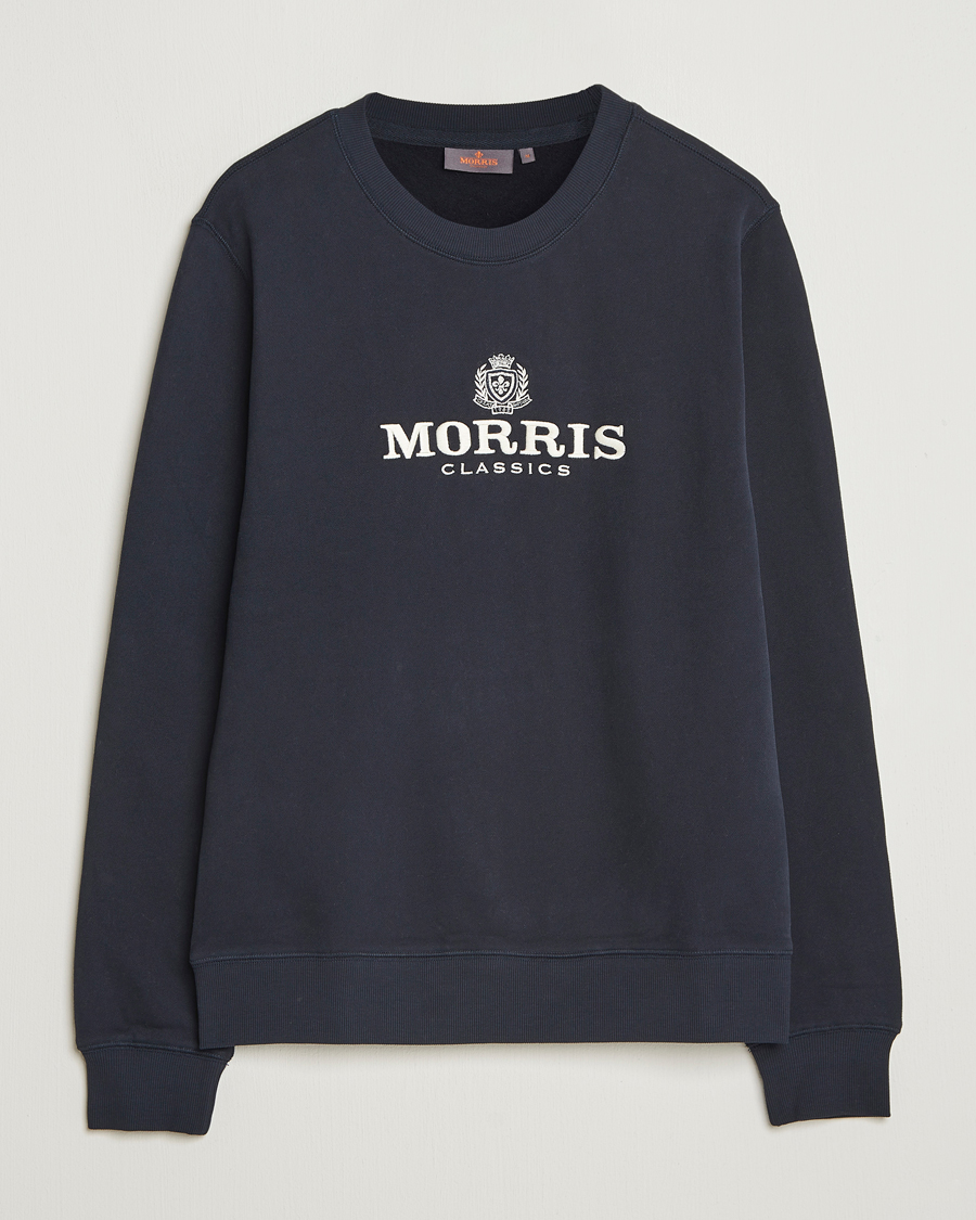 Herre | Trøjer | Morris | Brian Sweatshirt Old Blue