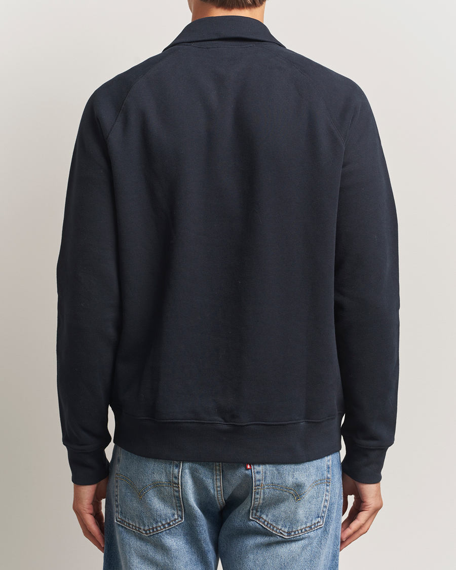 Herre | Trøjer | Morris | Maryon Half Zip Sweatshirt Old Blue