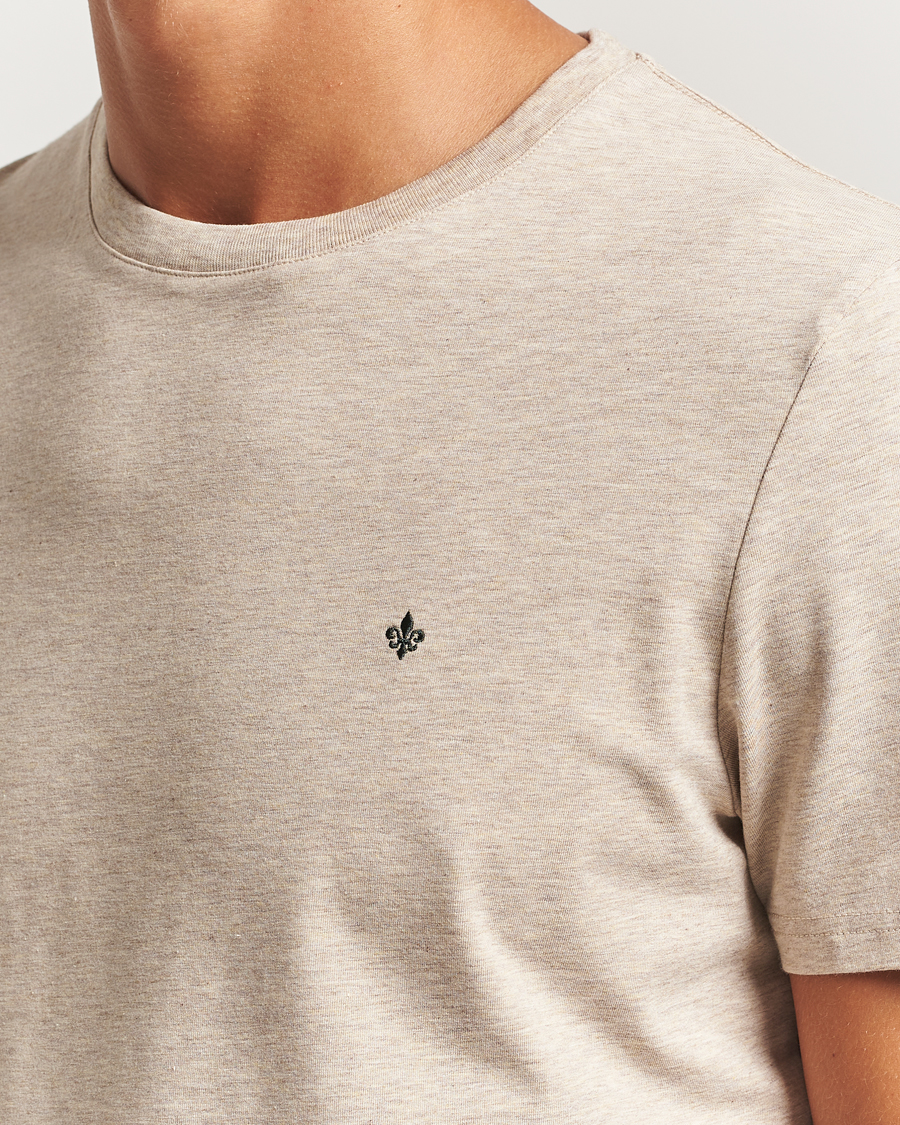 Herre | T-Shirts | Morris | James Crew Neck T-Shirt Khaki