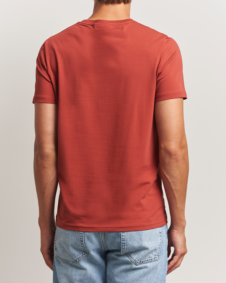 Herre | T-Shirts | Morris | James Crew Neck T-Shirt Red