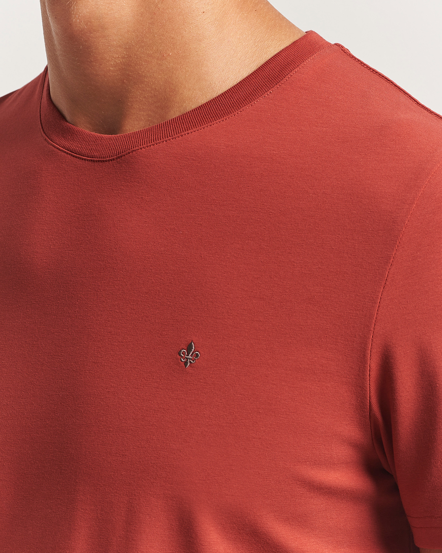 Herre | T-Shirts | Morris | James Crew Neck T-Shirt Red