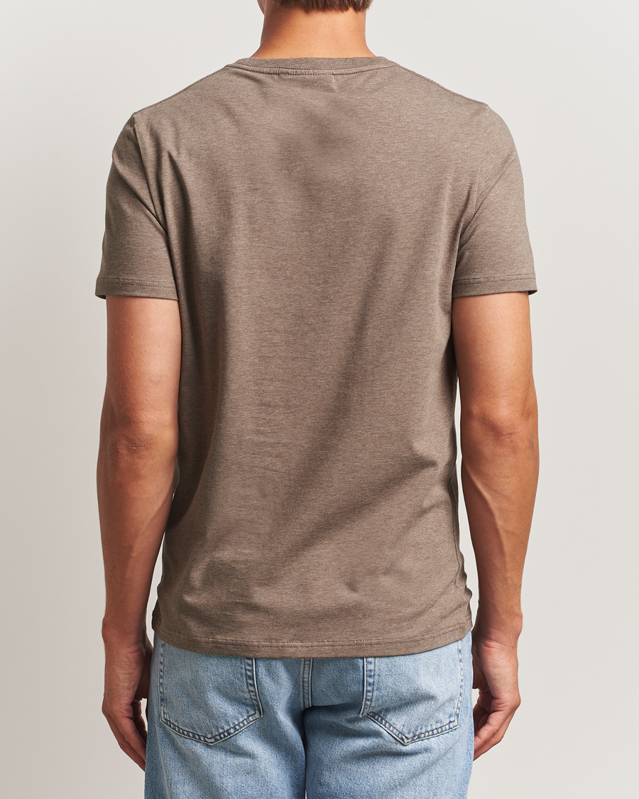 Herre | T-Shirts | Morris | James Crew Neck T-Shirt Brown