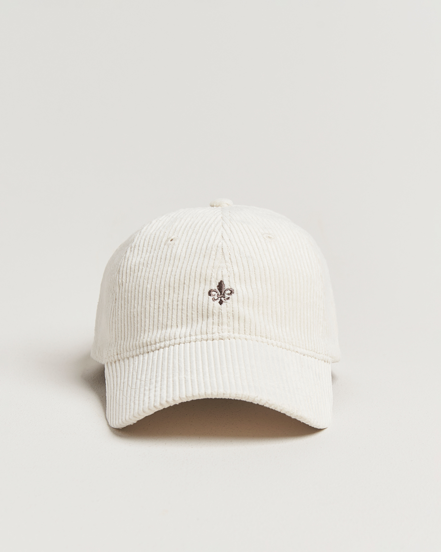 Herre | Hatte & kasketter | Morris | Lily Corduroy Cap Off White