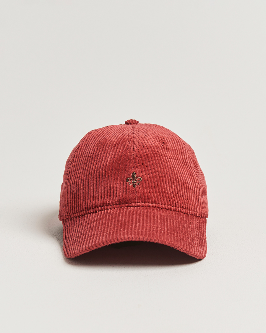 Herre | Hatte & kasketter | Morris | Lily Corduroy Cap Red
