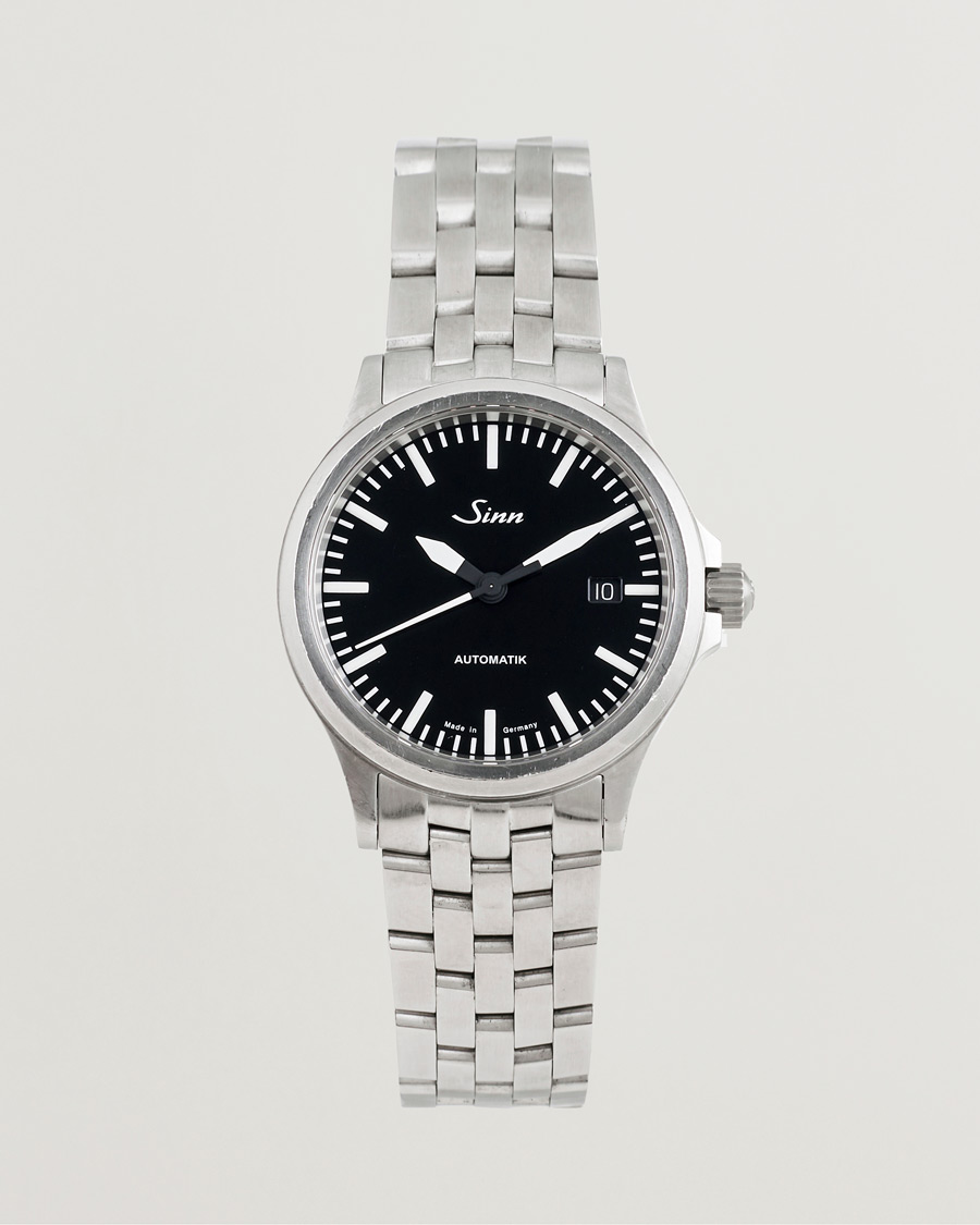 Herre | Pre-Owned & Vintage Watches | Sinn Pre-Owned | 556 Date Stainless Steel Watch