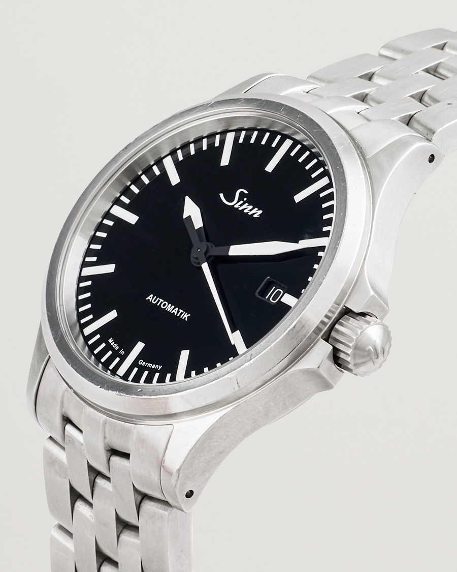 Herre | Pre-Owned & Vintage Watches | Sinn Pre-Owned | 556 Date Stainless Steel Watch