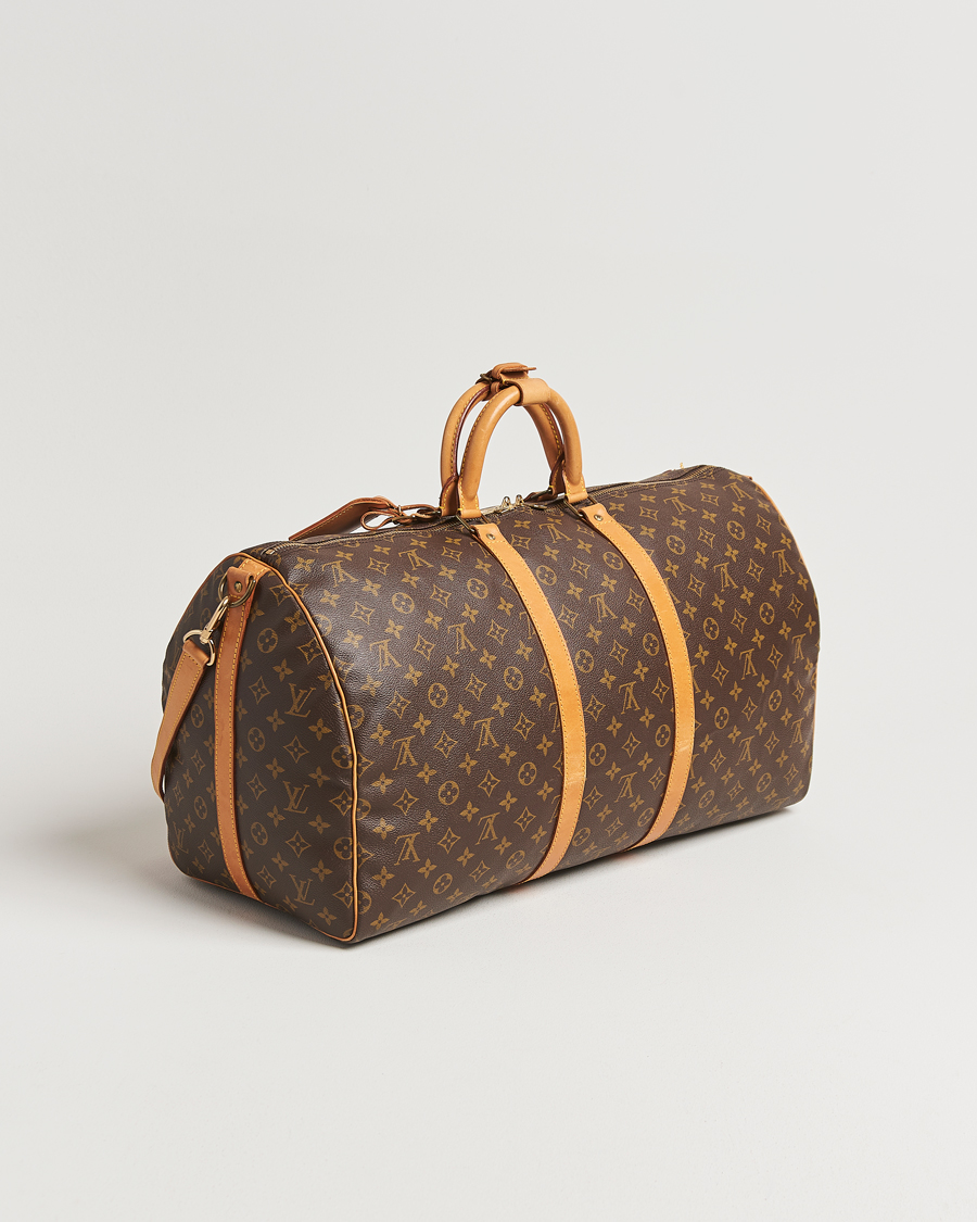 Herre | Pre-Owned & Vintage Bags | Louis Vuitton Pre-Owned | Keepall Bandoulière 55 Monogram