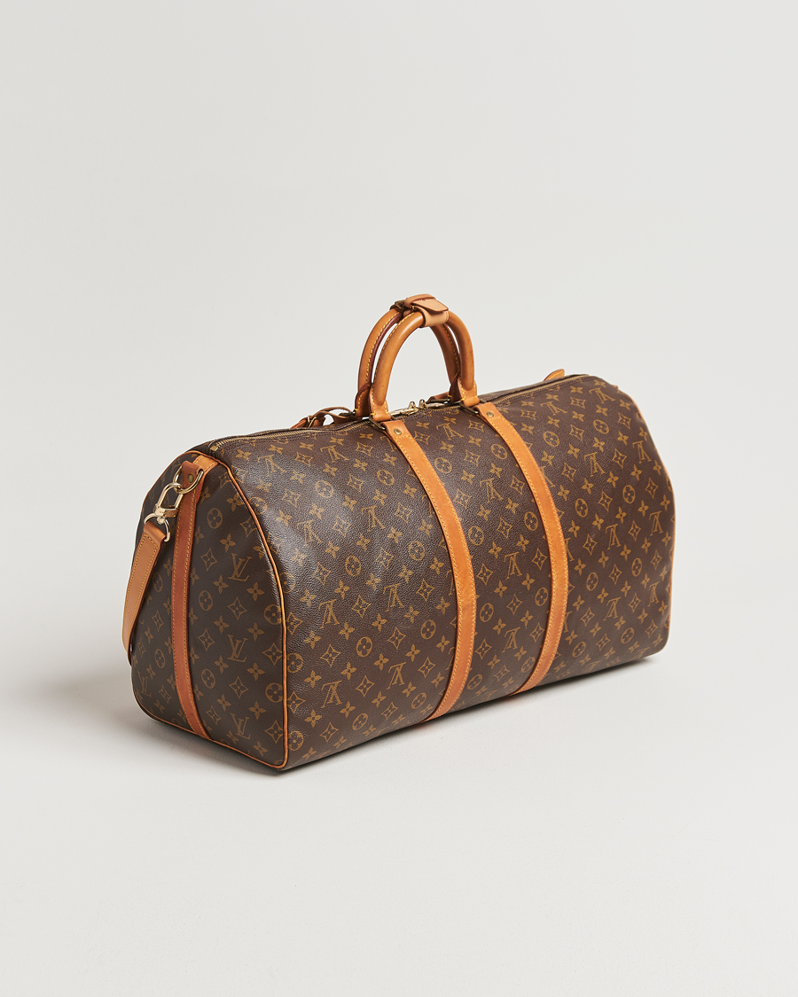 Herre | Pre-Owned & Vintage Bags | Louis Vuitton Pre-Owned | Keepall Bandoulière 55 Monogram