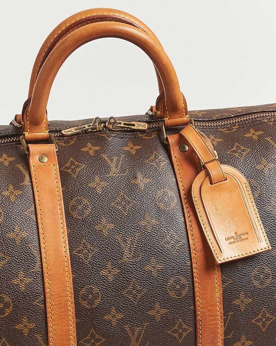 Herre | Pre-Owned & Vintage Bags | Louis Vuitton Pre-Owned | Keepall Bandoulière 55 Monogram