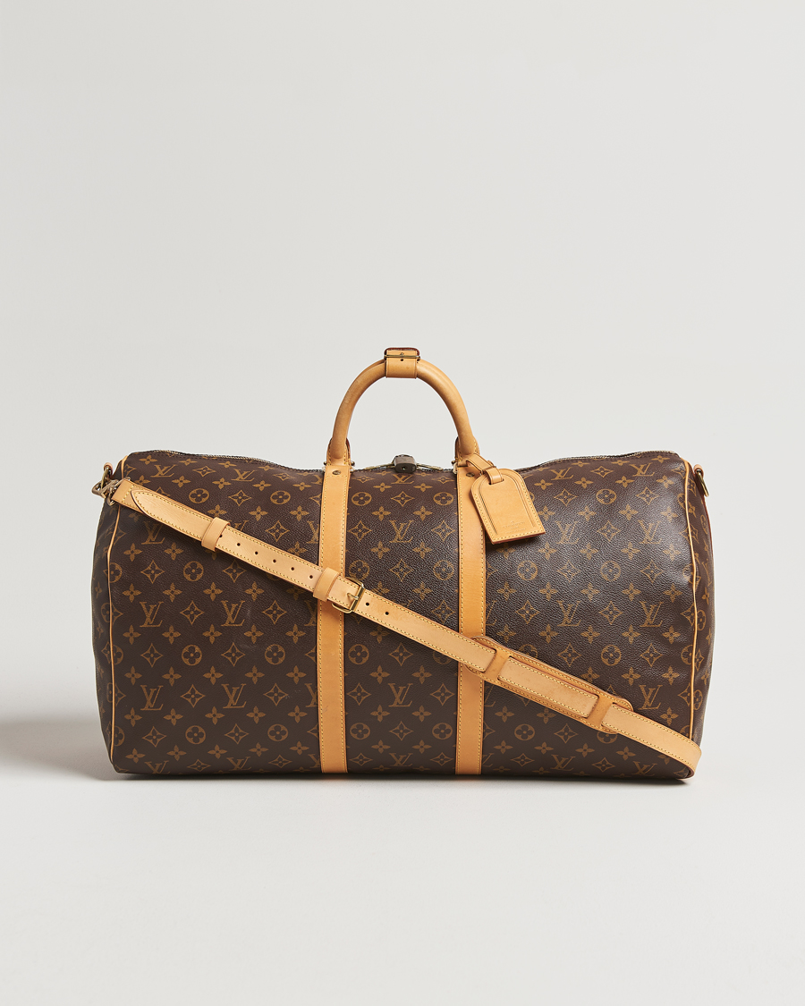 Herre | Louis Vuitton Pre-Owned Keepall Bandoulière 55 Monogram | Louis Vuitton Pre-Owned | Keepall Bandoulière 55 Monogram