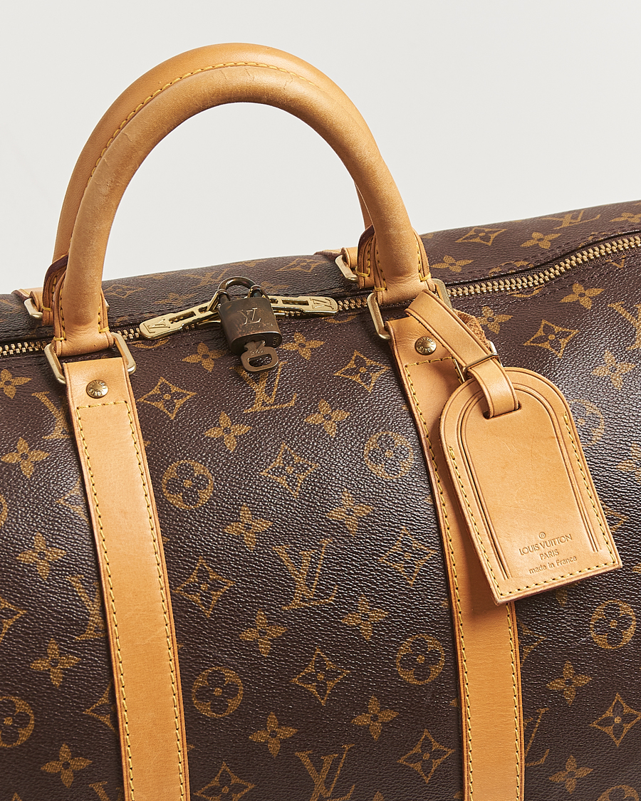 Herre | Louis Vuitton Pre-Owned Keepall Bandoulière 55 Monogram | Louis Vuitton Pre-Owned | Keepall Bandoulière 55 Monogram