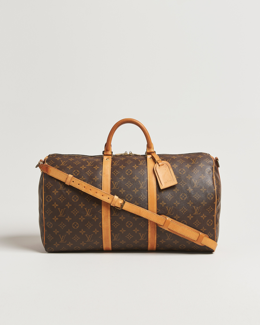 Herre | Pre-Owned & Vintage Bags | Louis Vuitton Pre-Owned | Keepall Bandoulière 50 Monogram