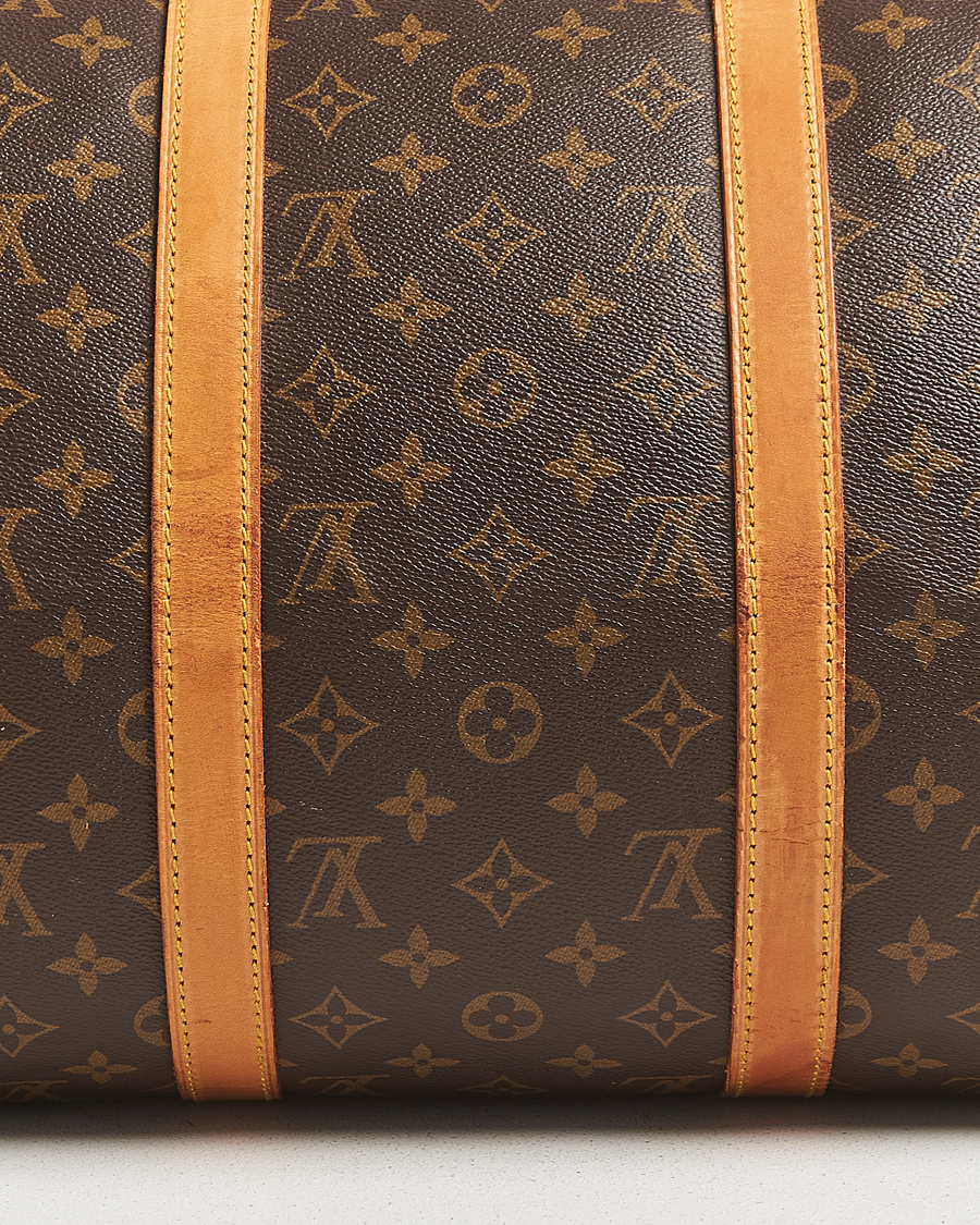 Herre | Pre-Owned & Vintage Bags | Louis Vuitton Pre-Owned | Keepall Bandoulière 50 Monogram