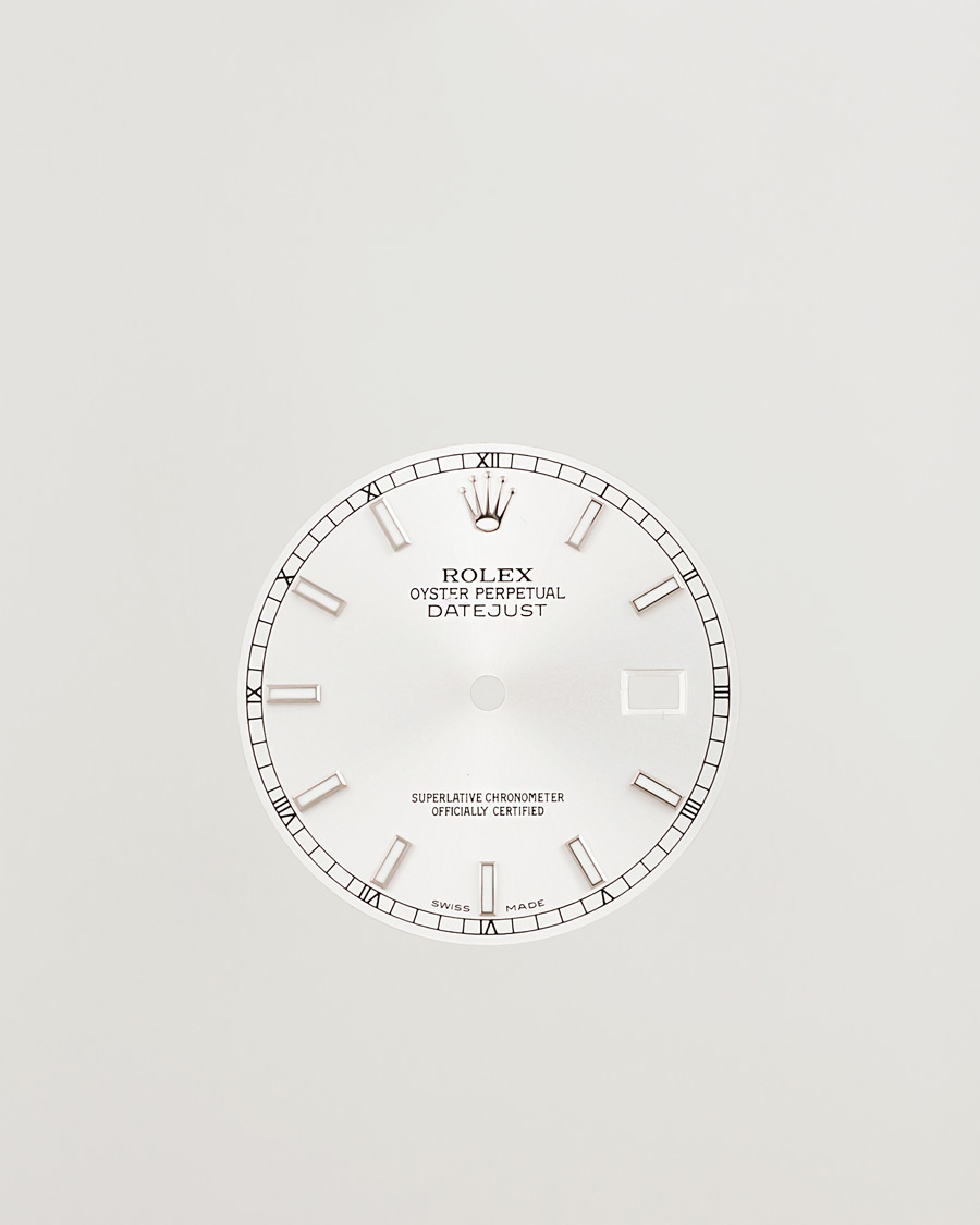 Herre | Pre-owned Accessories | Rolex Pre-Owned | Datejust dial, date wheel, hands, 6 ref 36mm