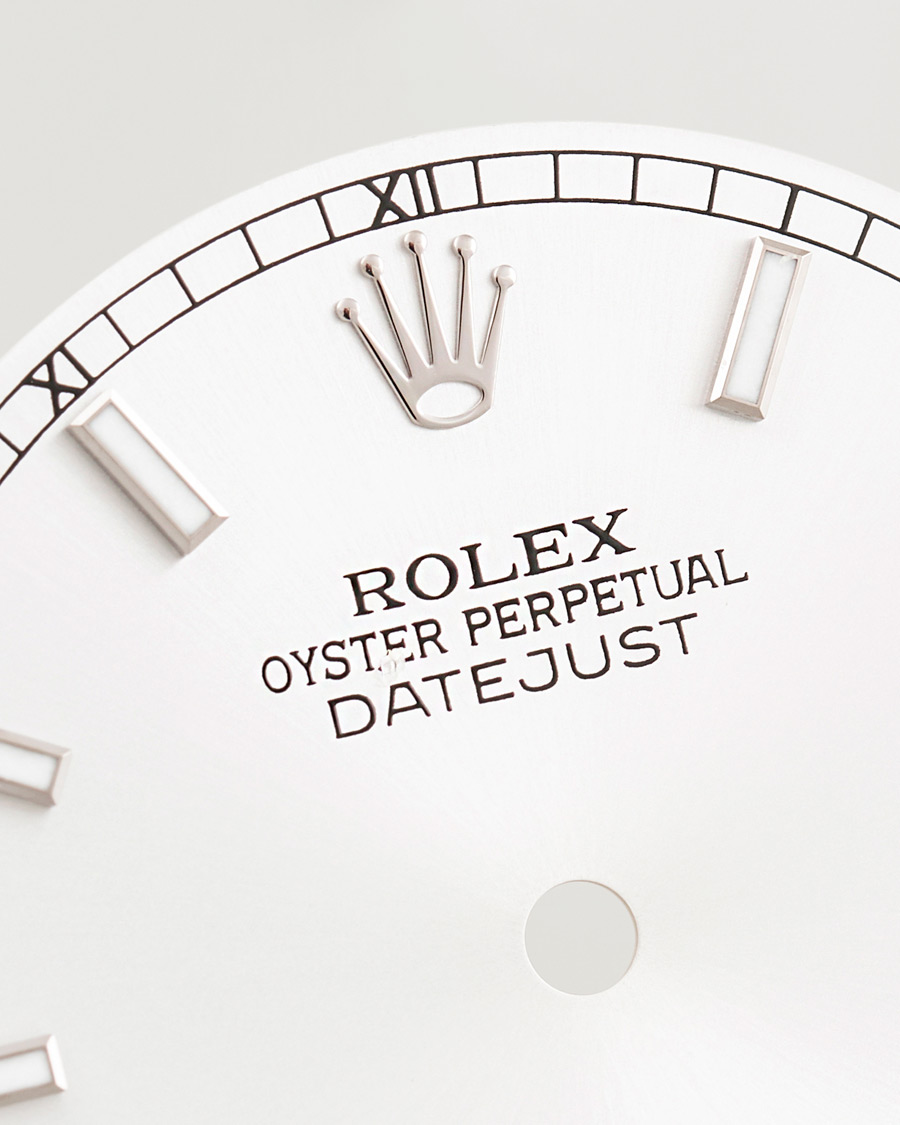 Herre | Pre-owned Accessories | Rolex Pre-Owned | Datejust dial, date wheel, hands, 6 ref 36mm