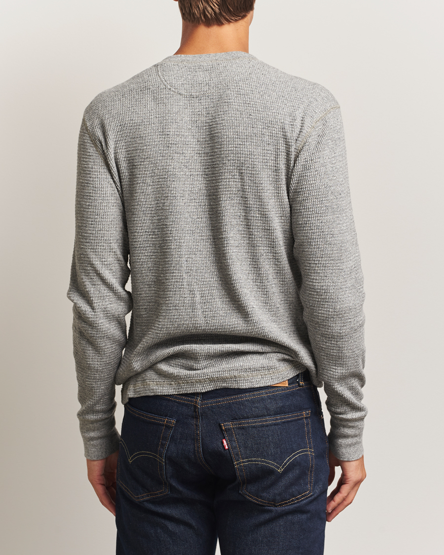 Herre | Trøjer | RRL | Long Sleeve Henley Grey