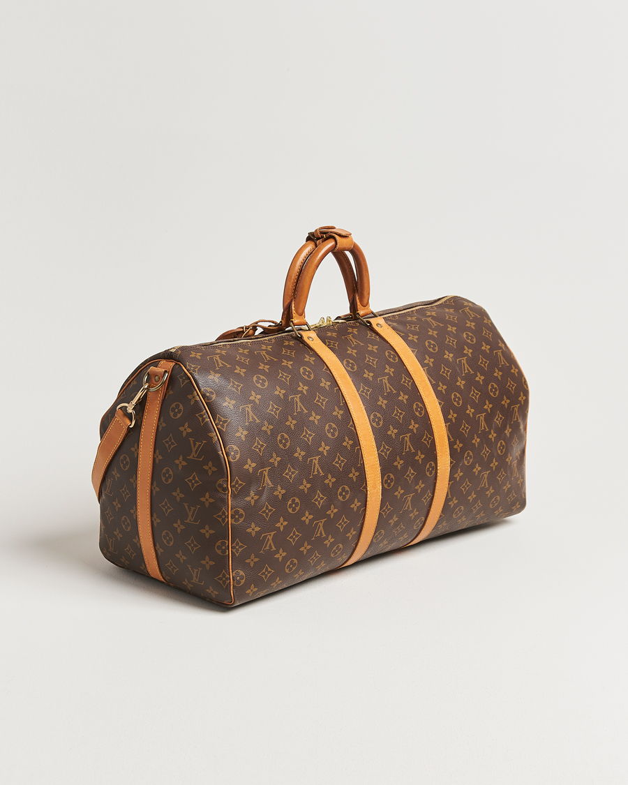 Herre | Pre-Owned & Vintage Bags | Louis Vuitton Pre-Owned | Keepall Bandoulière 55 Monogram
