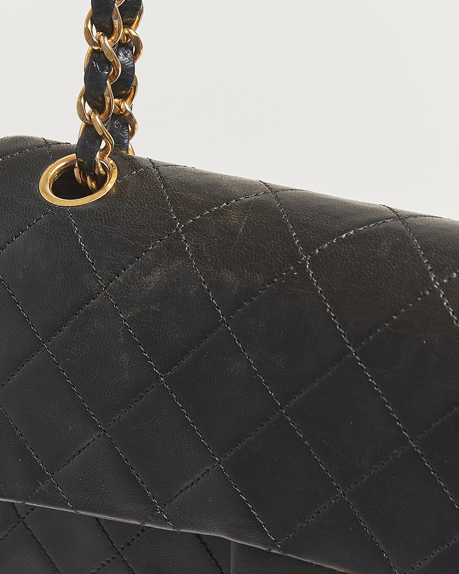 Herre | Pre-Owned & Vintage Bags | Chanel Pre-Owned | Classic Double Flap Small Lambskin Black