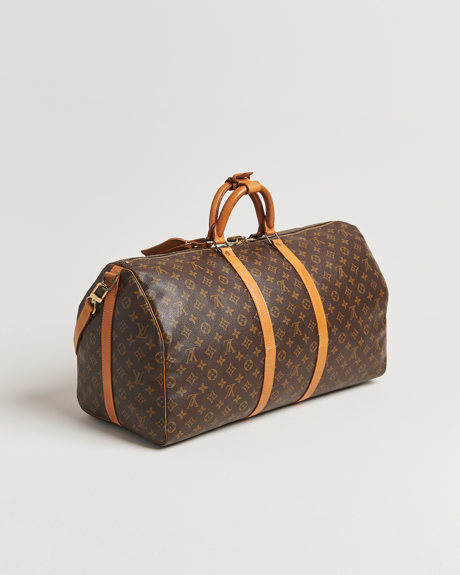 Herre | Pre-Owned & Vintage Bags | Louis Vuitton Pre-Owned | Keepall Bandoulière 55 Monogram