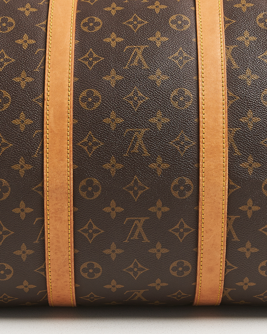 Herre | Pre-Owned & Vintage Bags | Louis Vuitton Pre-Owned | Keepall Bandoulière 55 Monogram