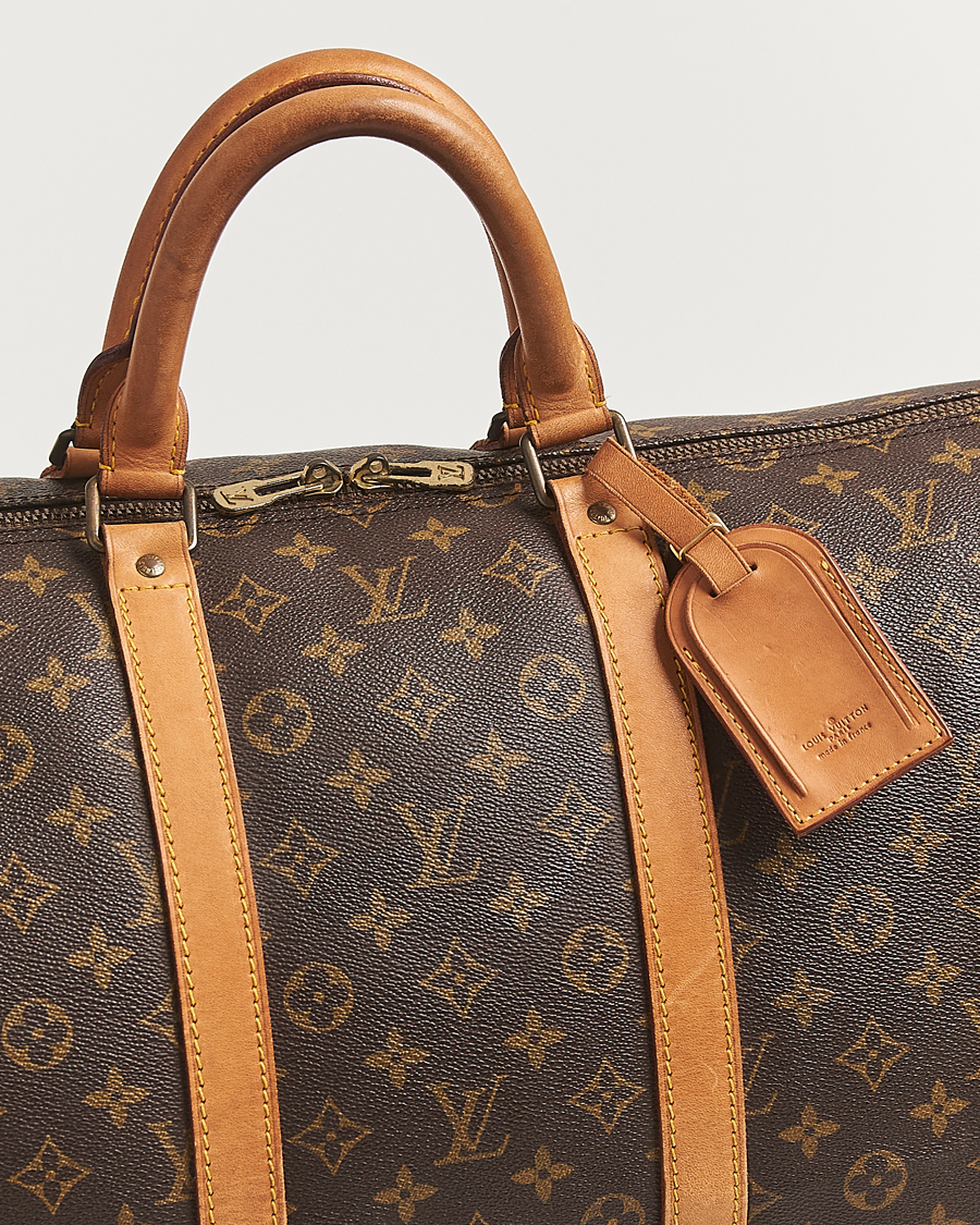 Herre | Pre-Owned & Vintage Bags | Louis Vuitton Pre-Owned | Keepall Bandoulière 55 Monogram