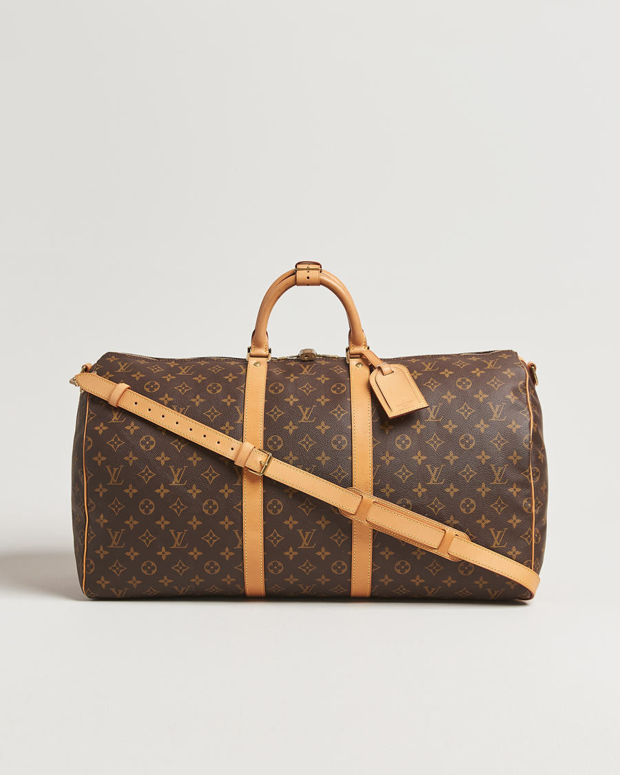 Herre | Louis Vuitton Pre-Owned Keepall Bandoulière 55 Monogram | Louis Vuitton Pre-Owned | Keepall Bandoulière 55 Monogram
