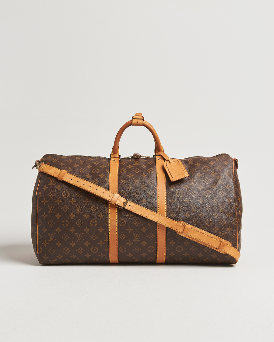 Herre | Pre-Owned & Vintage Bags | Louis Vuitton Pre-Owned | Keepall Bandoulière 55 Monogram
