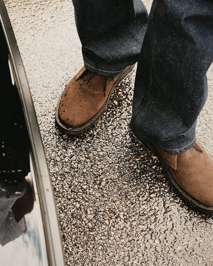 Herre | Støvler | Astorflex for Care of Carl | Stormflex Suede Dark Brown