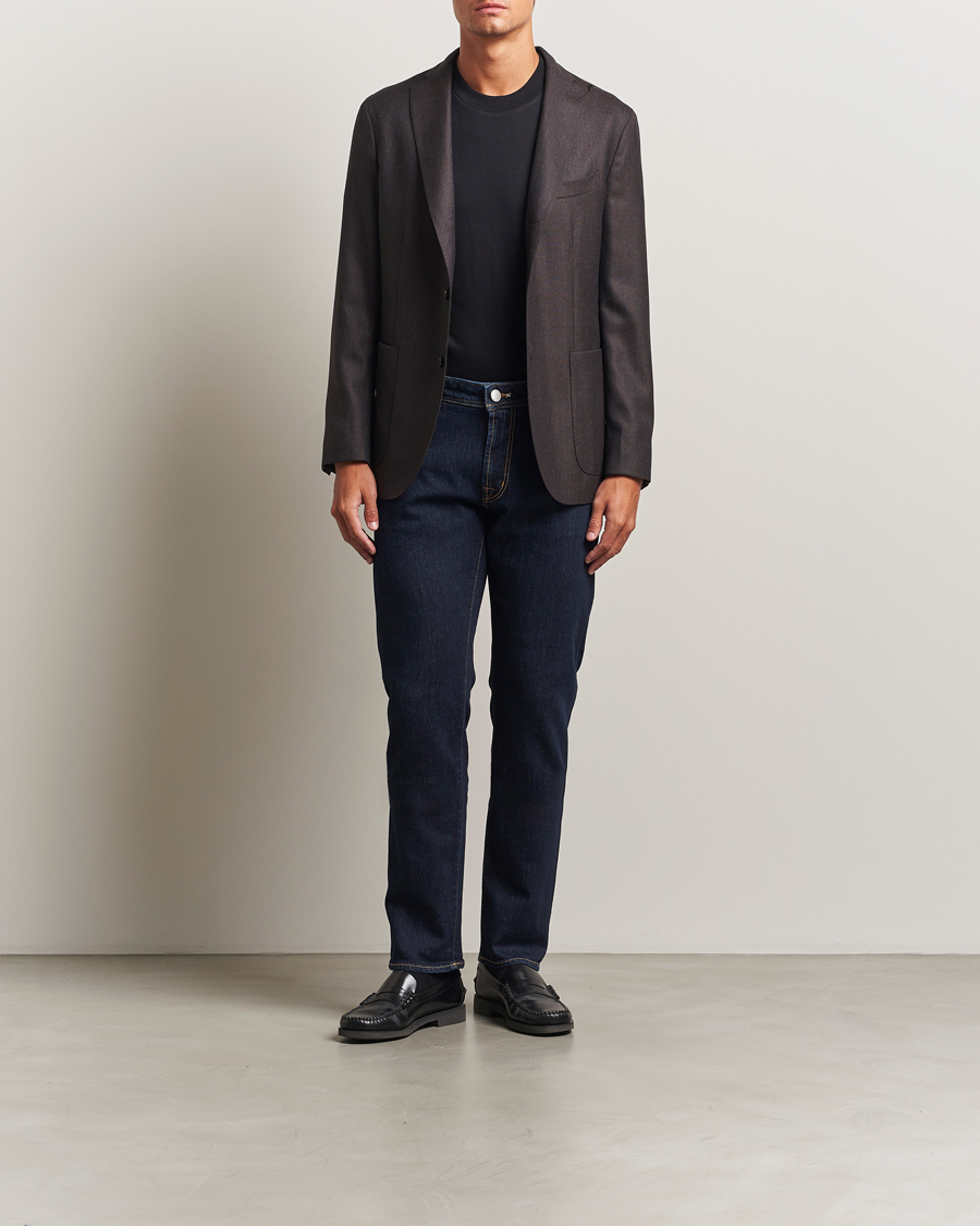Herre | Bukser | Tramarossa | Michelangelo Stretch Jeans Blue Raw
