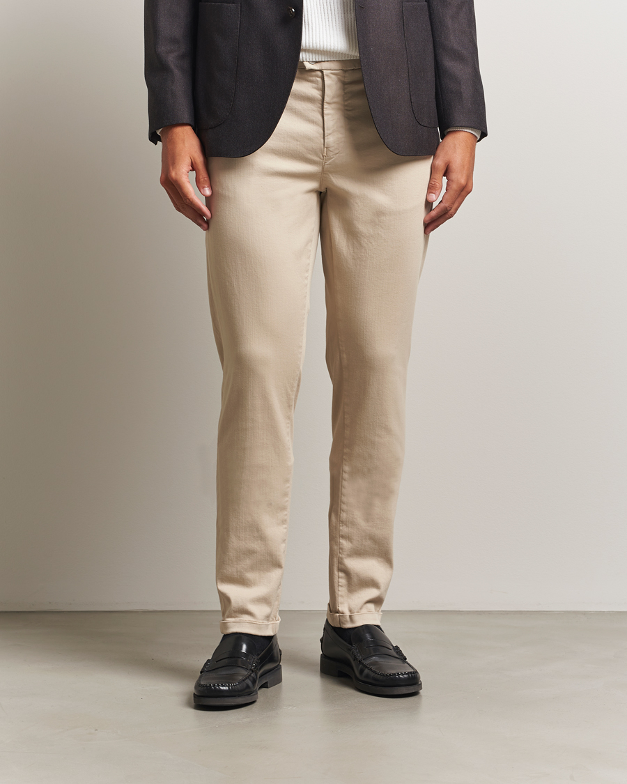 Herre | Bukser | Tramarossa | Luis Superstrech Cotton Chino Beige
