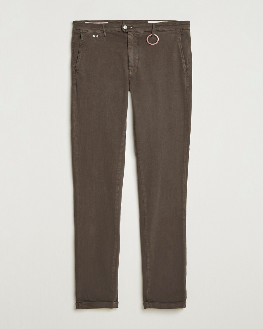 Herre | Bukser | Tramarossa | Luis Superstrech Cotton Chino Brown