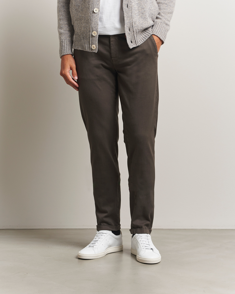 Herre | Bukser | Tramarossa | Luis Superstrech Cotton Chino Brown