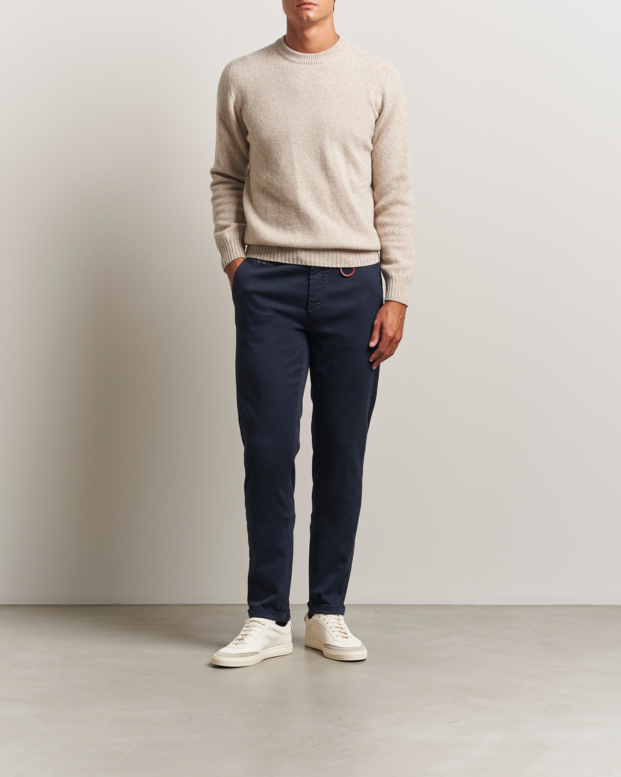 Herre | Bukser | Tramarossa | Luis Superstrech Cotton Chino Dark Blu