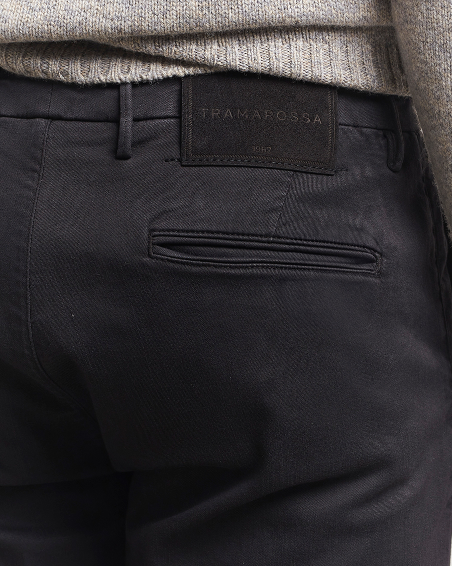 Herre | Bukser | Tramarossa | Luis Superstrech Cotton Chino Black