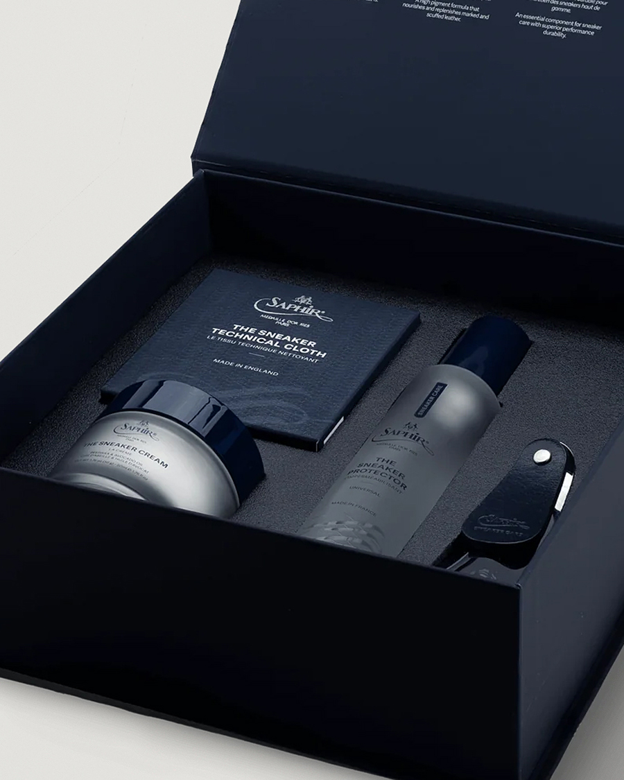 Herre | Skopleje | Saphir Medaille d'Or | Petit Sneaker Kit