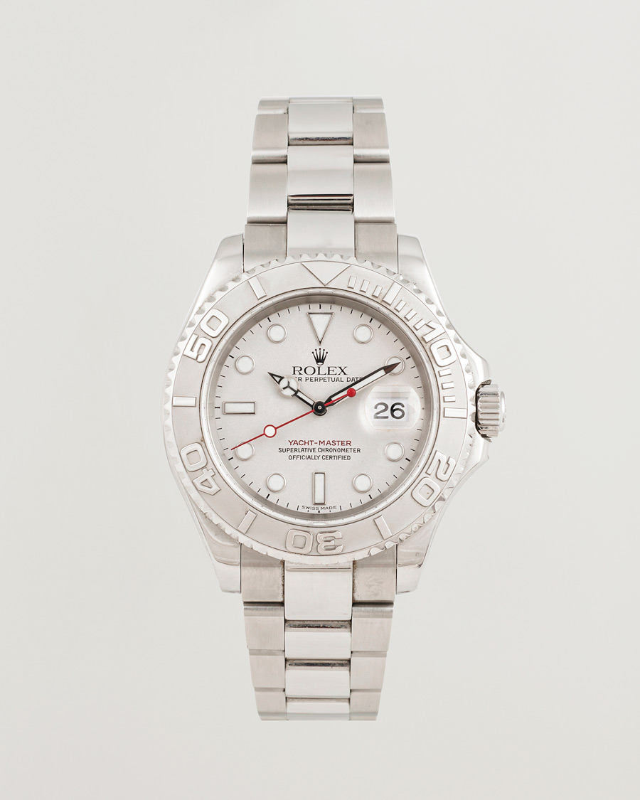 Herre | Pre-Owned & Vintage Watches | Rolex Pre-Owned | Yacht‑Master Rhodium