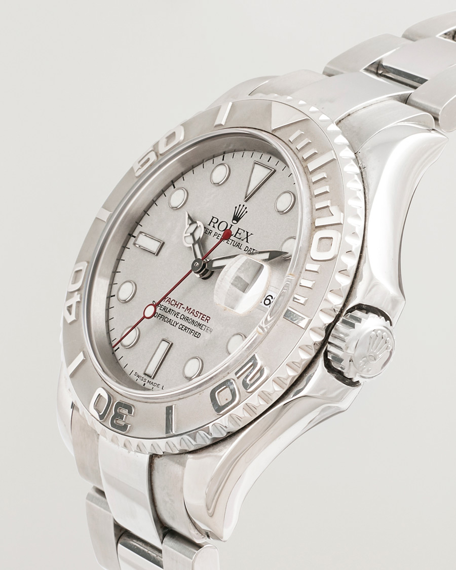 Herre | Pre-Owned & Vintage Watches | Rolex Pre-Owned | Yacht‑Master Rhodium