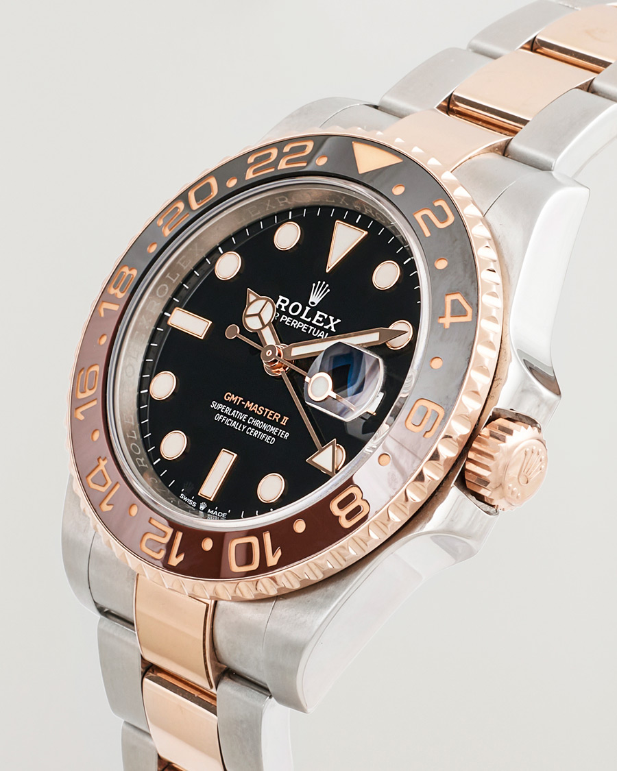 Herre | Rolex Pre-Owned GMT Master II Root Beer | Rolex Pre-Owned | GMT Master II Root Beer