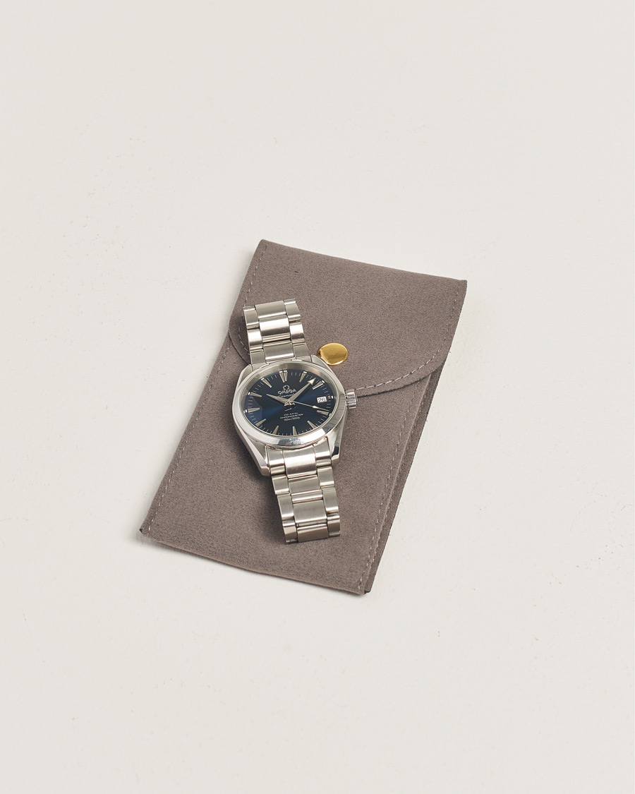 Herre | Pre-Owned & Vintage Watches | Omega Pre-Owned | Seamaster Aqua Terra 150M Blue