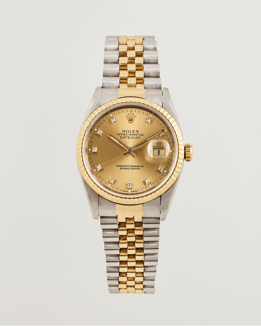 Herre | Pre-Owned & Vintage Watches | Rolex Pre-Owned | Datejust G/S Diamond